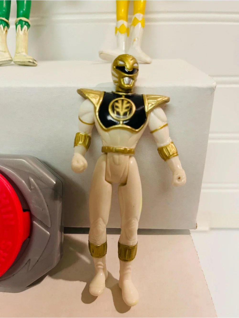 Mighty Morphin Power Rangers 1990s Action Figures, Belt Buckle & Coins Ck Pics